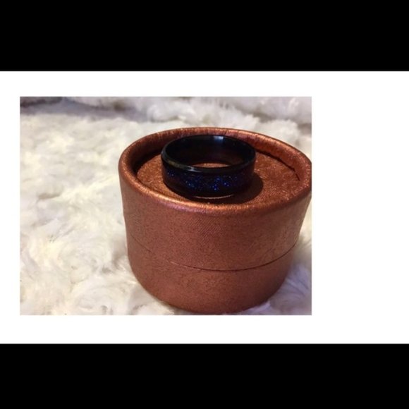 Hieroglyphic Electric Blue Black SS Band - Picture 8 of 15